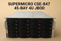 Supermicro CSE847 JBOD полка на 45 hdd