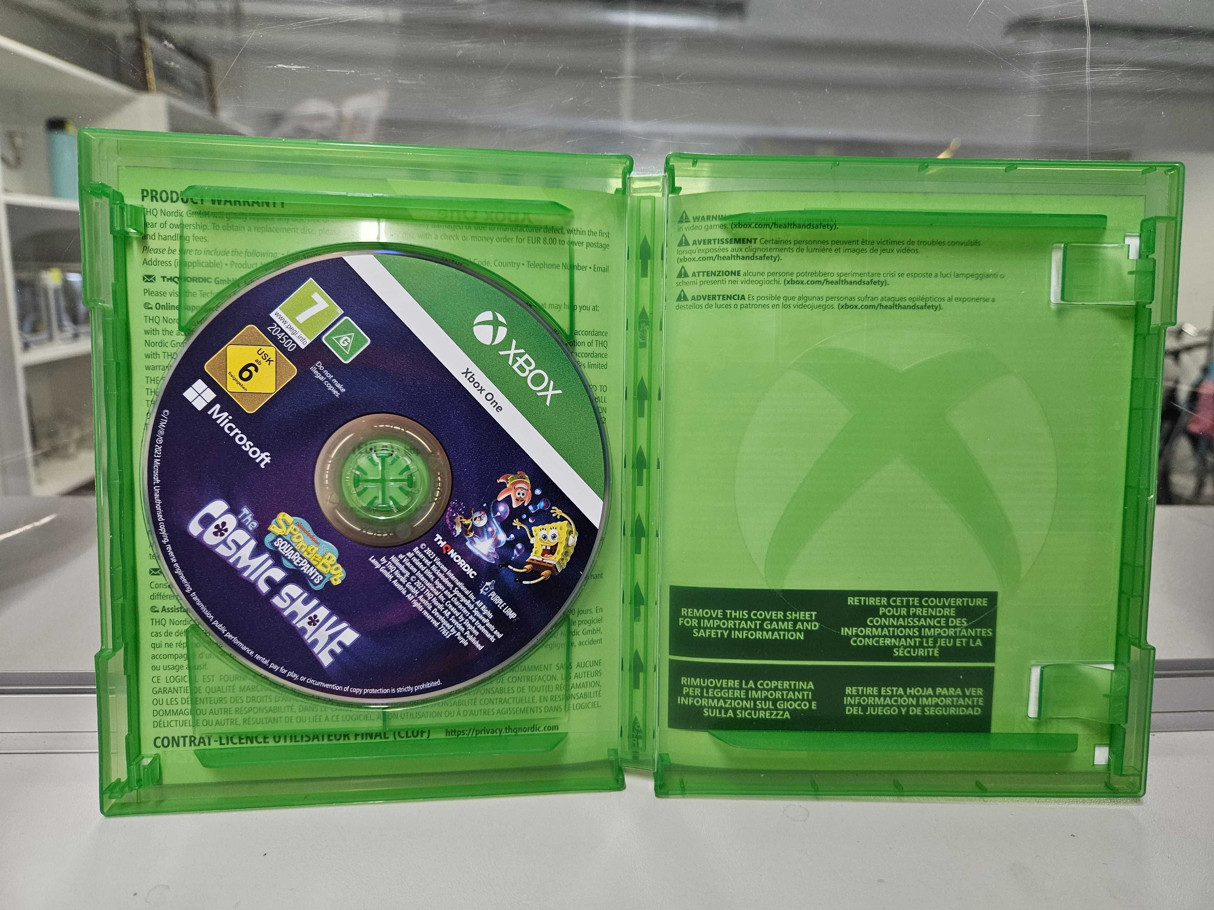Gra na XBOX One - SpongeBob The Cosmic Shake - Wersja po POLSKU !!!