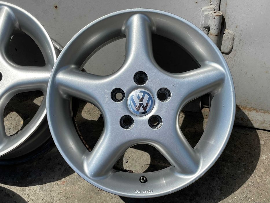 Диски RONAL 14 5x100 - 4шт. - R 14 VW Polo Golf 4 Skoda Fabia SEAT