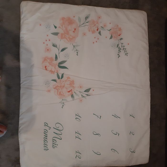 Tapete para fotos primeiro ano bebé