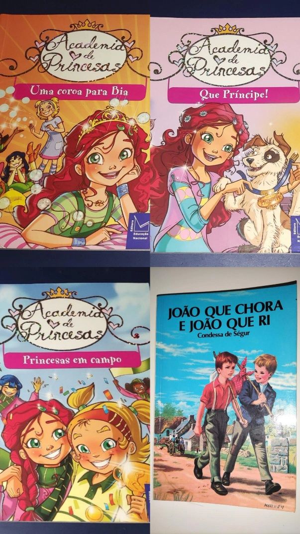 Lote de Livros Infantis e Juvenis