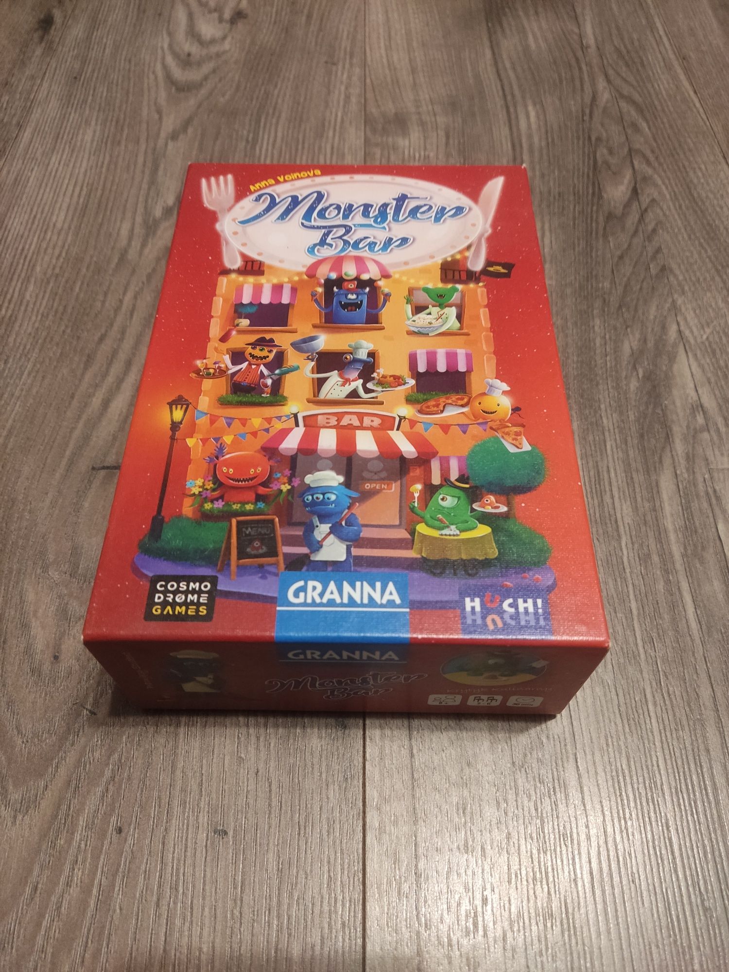 Gry planszowe harry potter 5 sekund, wirus, monster bar