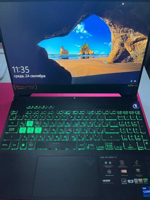 Ігровий ноутбук ASUS TUF gaming F15 rtx4050 6gb, i7-12700h, 32gb ddr4