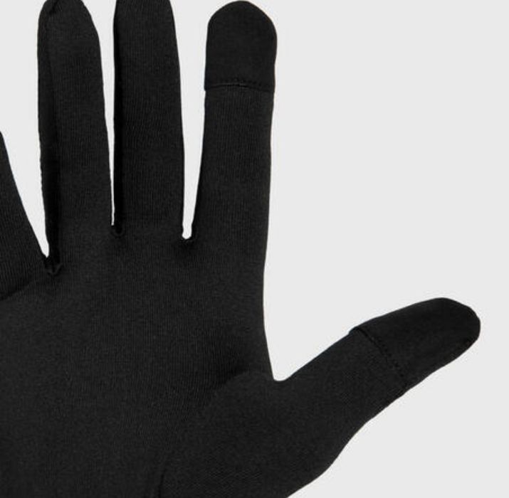 Рукавиці Quechua decathlon чорні трикотажні флісові