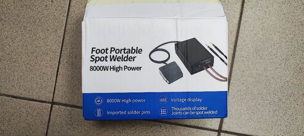 Zgrzewarka punktowa do ogniw li-ion lifepo4 i  innych 8000w