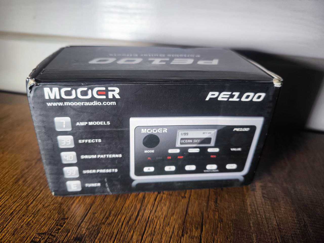 Гітарний процесор MOOER PE100
