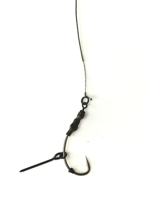 Przypon karpiowy ronnie rig fox z metalową wkrętką