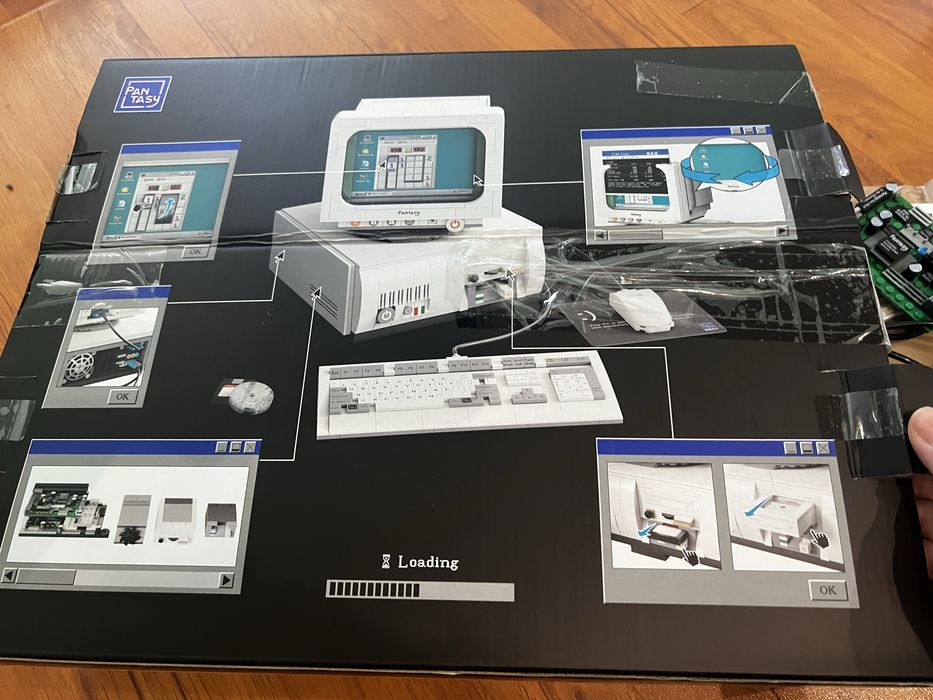 Конструктор как лего компьютер ретро