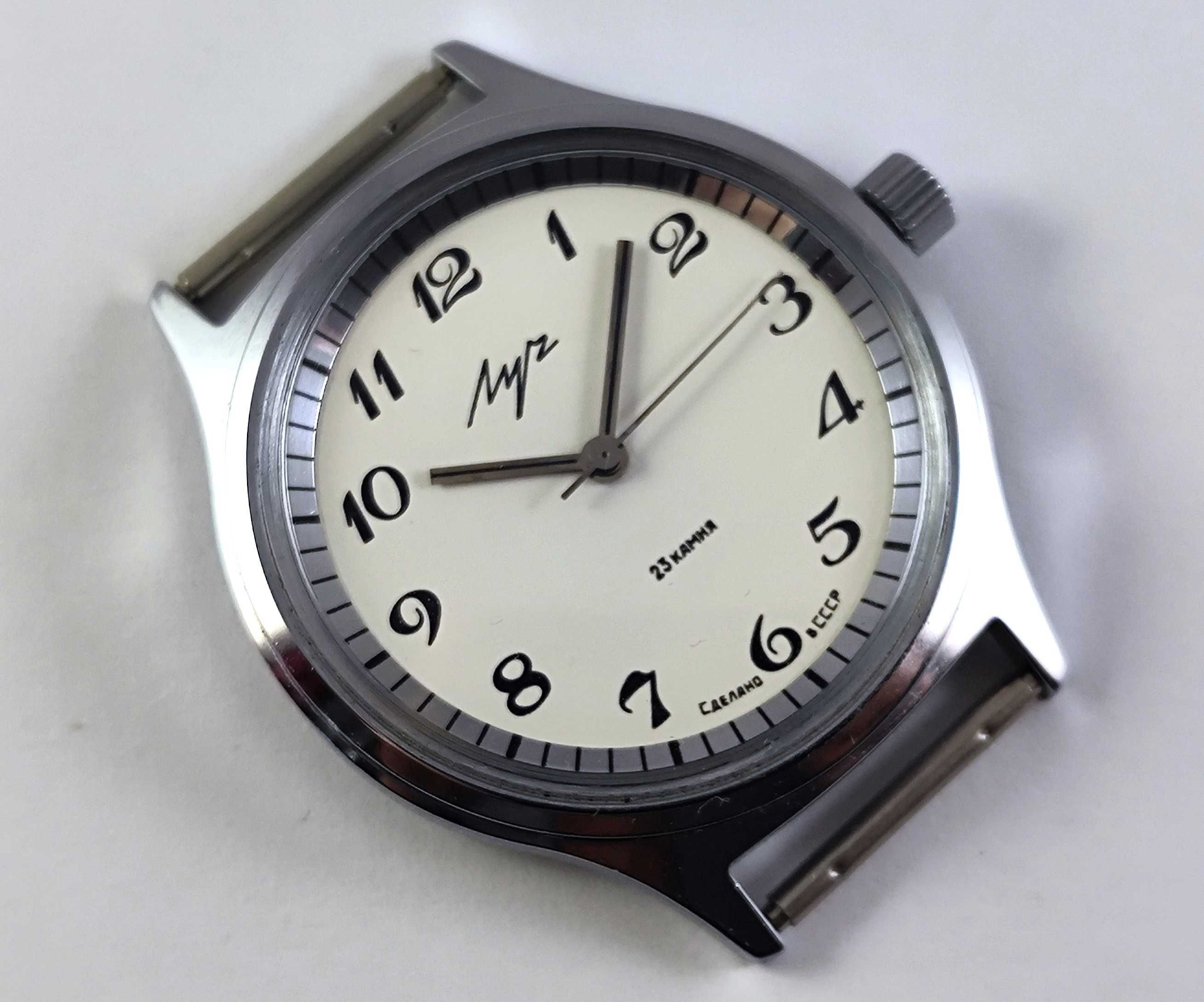Новые часы Луч. Оригинал. СССР. Позолоченный 2209. Комплект. Документы