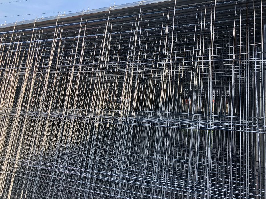 Ogrodzenie budowlane tymczasowe panel ażurowy 3,5 panelowe 35 metrów