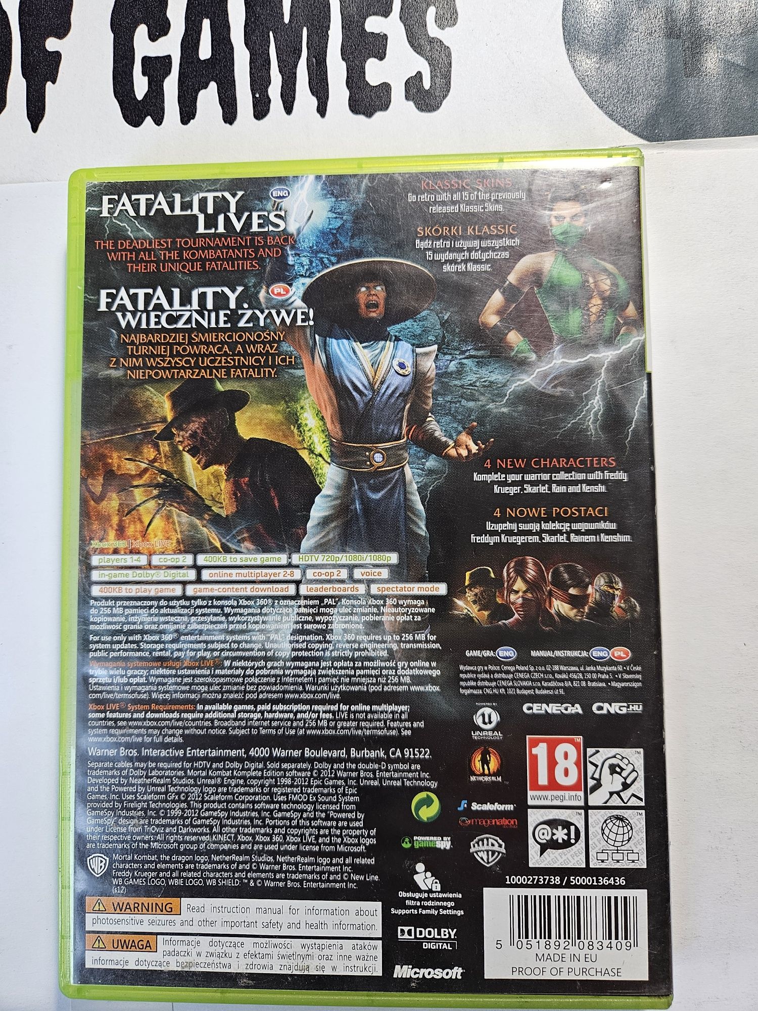 Mortal Kombat Komplete Edition Xbox 360 Complete Edition Mortal Combat