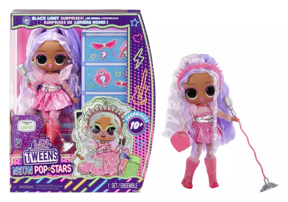 L.O.L. Surprise. Tweens Neon Pop Stars. Kitty K. MGA