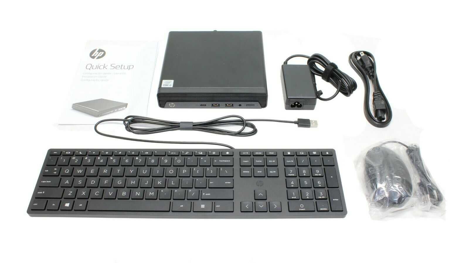 HP ProDesk 600 G6 Desktop Mini PC i5 8gb ddr4 256gb + Monitor - zestaw