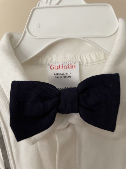 Elegancki pajacyk na chrzest lub inną okazję 68