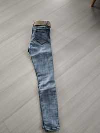 Spodnie jeans damskie 34