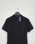 Ralph Lauren - Polo Preto 100% Algodão | Novo