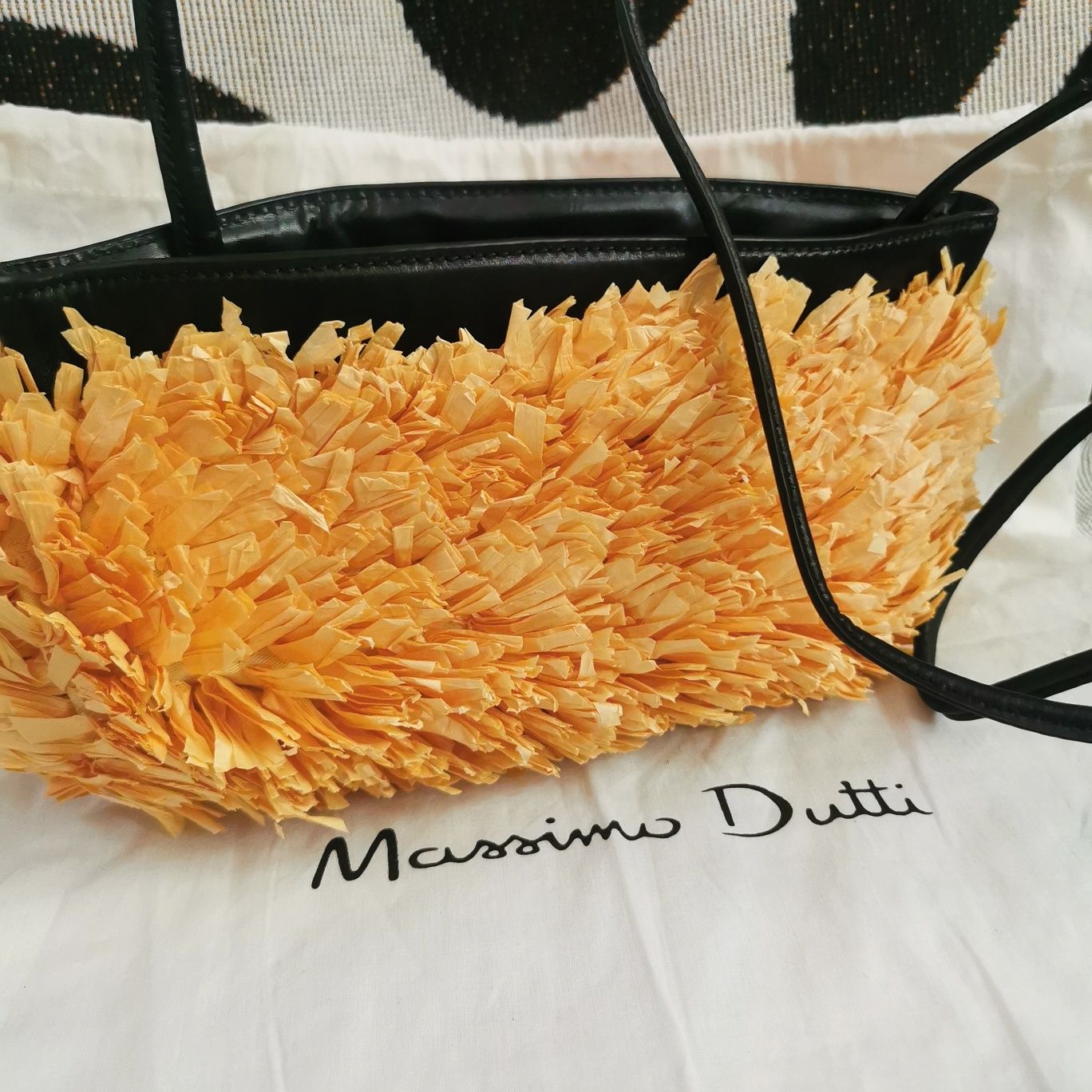 Massimo Dutti torebka z frędzlami