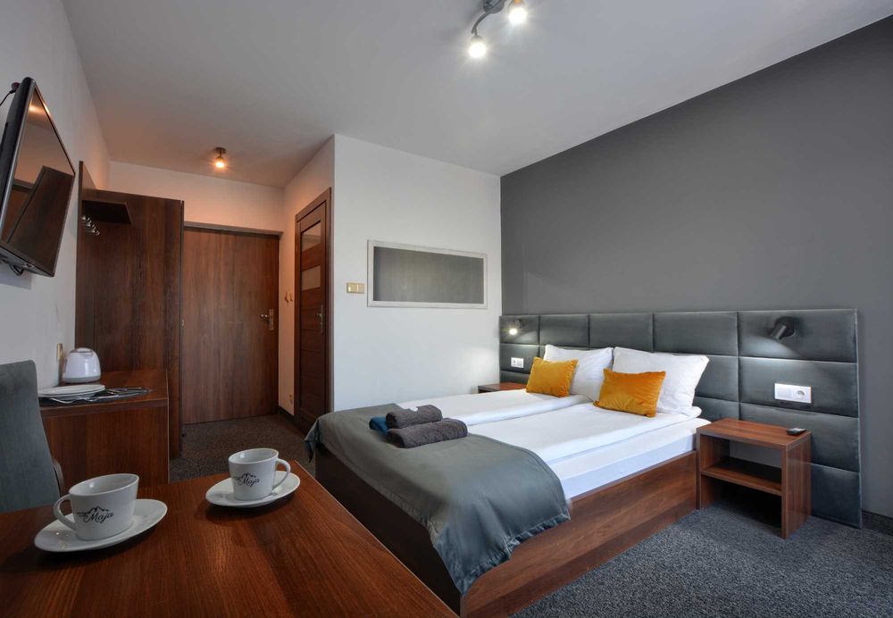 Willa Maja, Krynica Zdrój, pokoje noclegi wynajem wakacje ferie zima