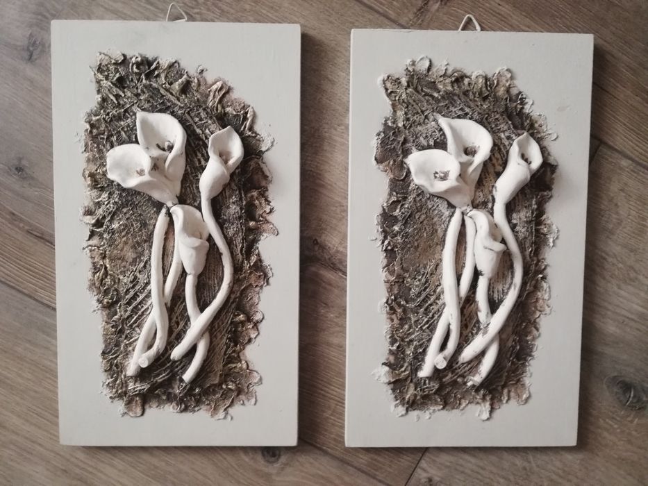 Dekoracja na ścianę kpl 2 szt.