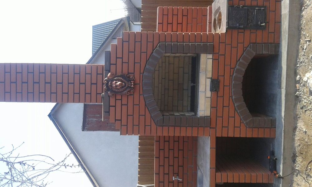 Будую мангали, комплекси, барбекю, коптильні, кухні, пекарські печі.