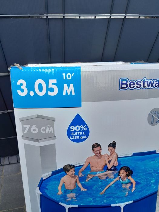 Basen ogrodowy 150 + pompa+pokrywa basenu