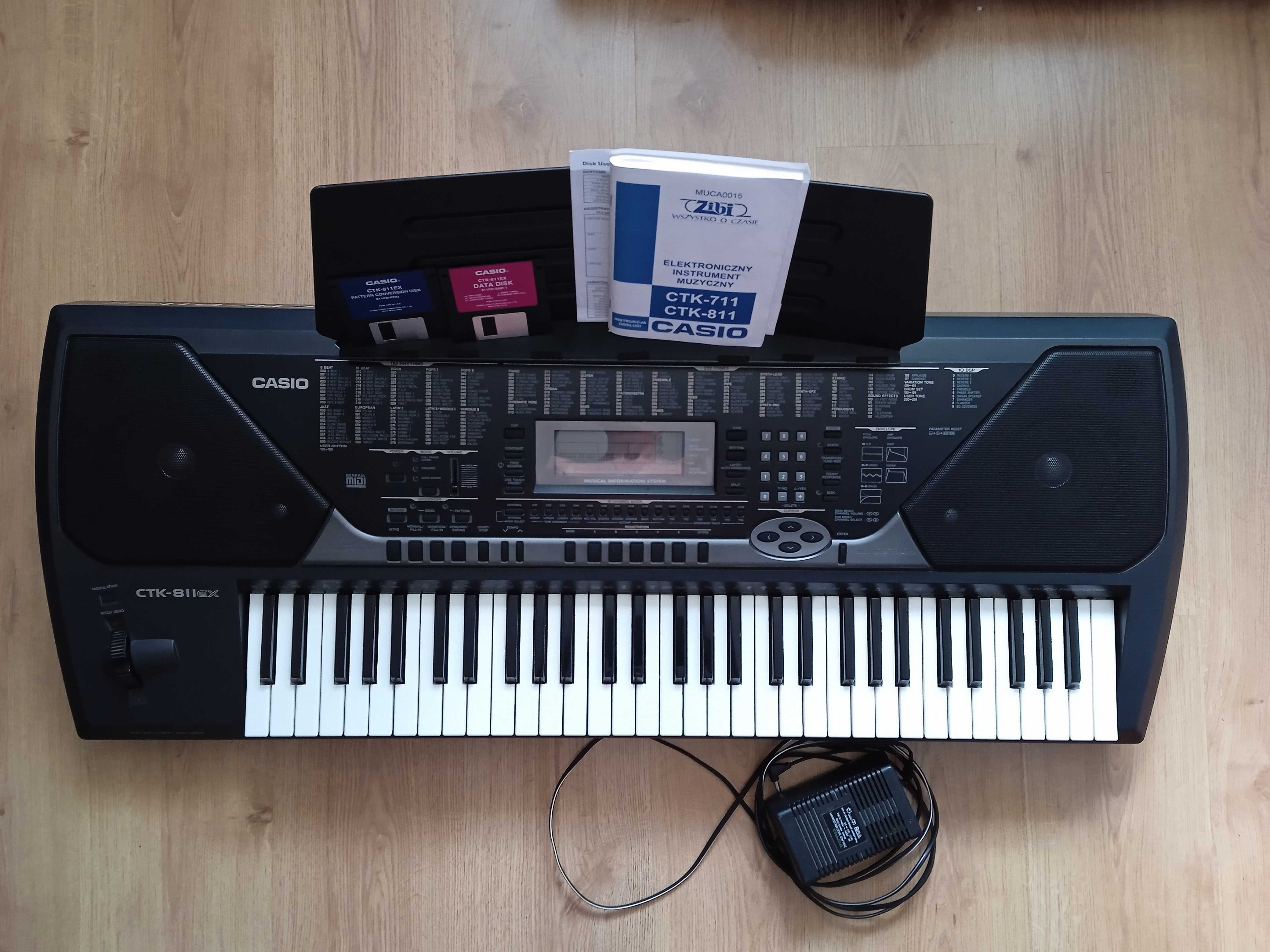 Sprzedam keyboard CASIO CTK 811 EX st. b. dobry