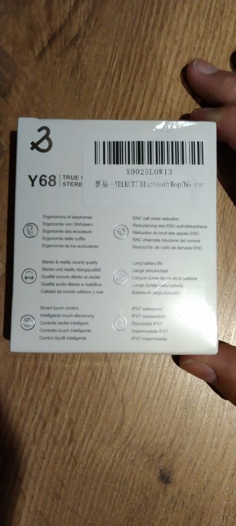 Słuchawki bluetooth Y68