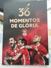 Livro do Benfica 36 Tetra Momentos de glória