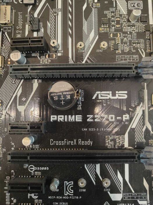 Материнская плата asus prime z270-p