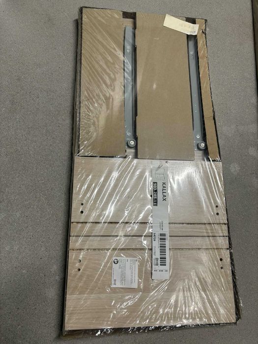 Wkład z 2 szufladami KALLAX, imitacja dębu bejcowanego na biało 2 szt.