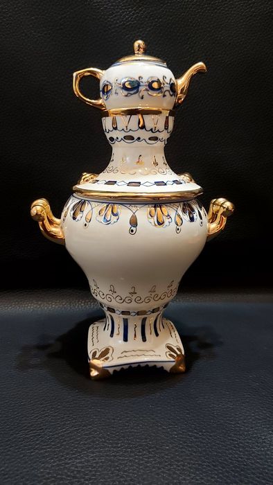 Самовар Гжель декоративний.