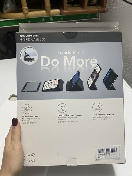 Capa para o ipad pro 12 branca