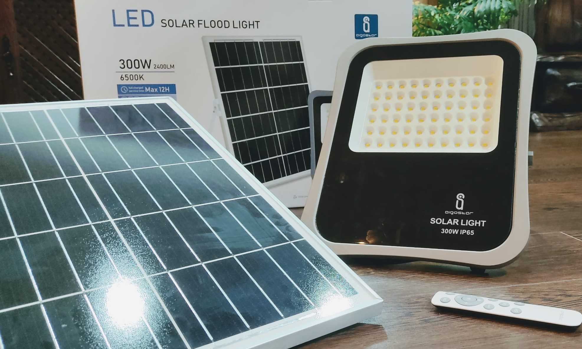 Projetores LED C/ Painel SOLAR - 100% Autónomos - PROMOÇÃO