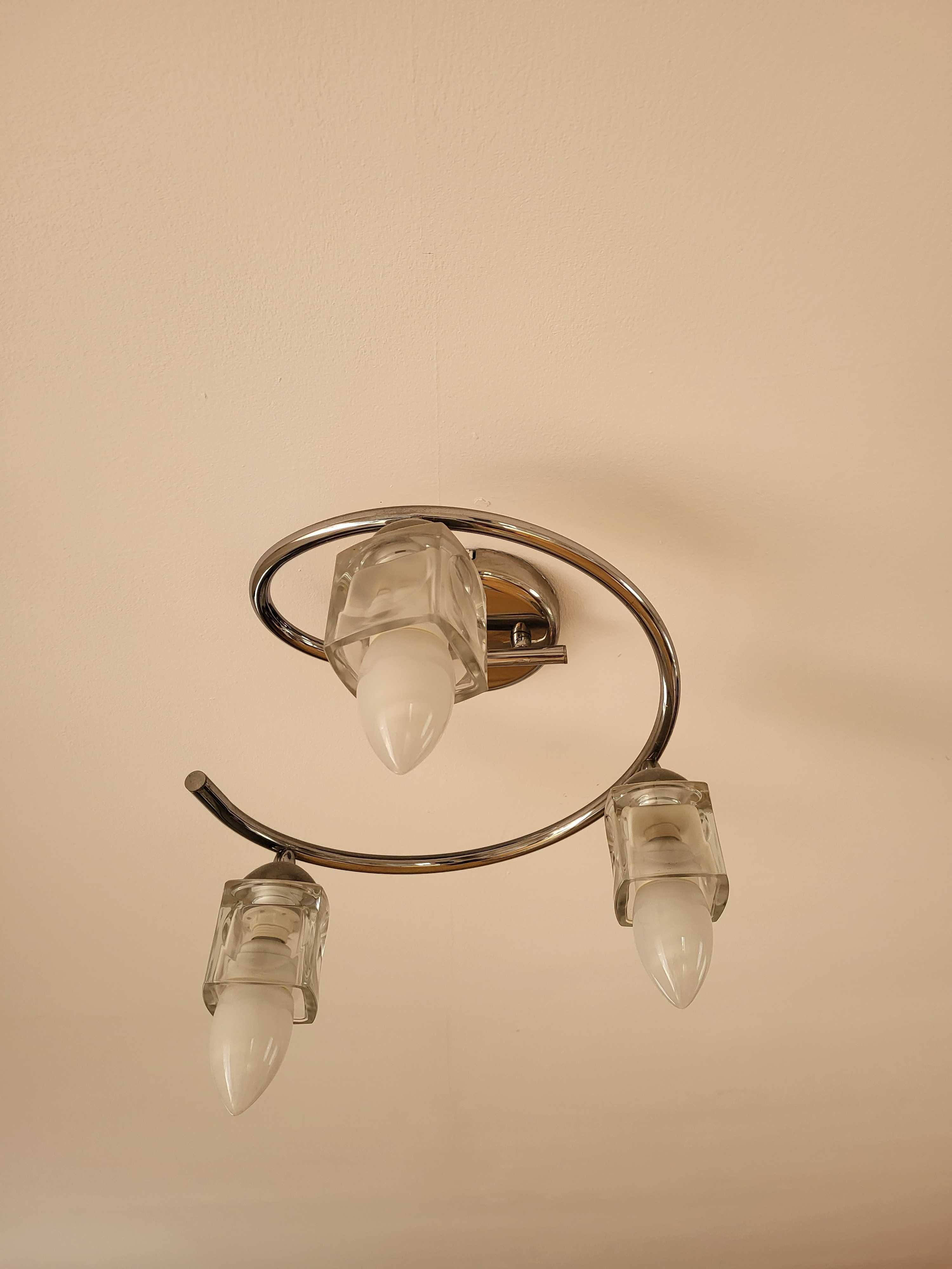 Lampa sufitowa chrom - Alfa