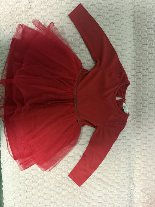 Sukienka świąteczna HM rozm. 98/104