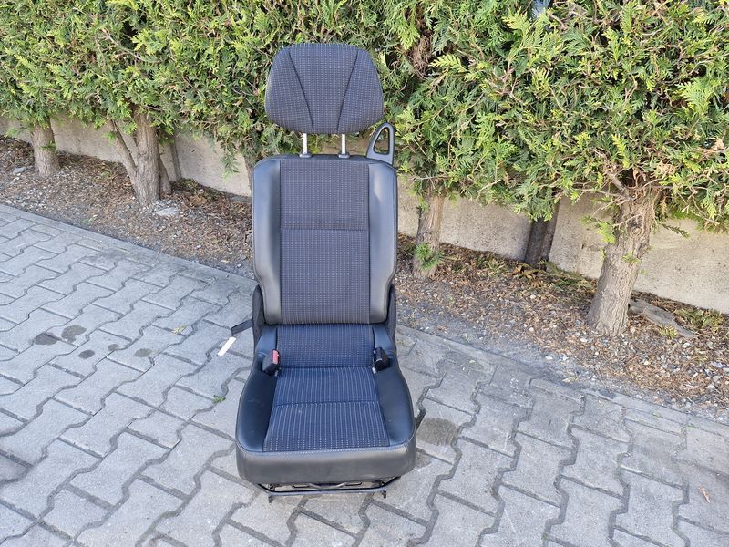 RENAULT SCENIC III 3 LIFT FOTEL PÓŁSKÓRA TYŁ TYLNY ŚRODKOWY 2 RZĄD