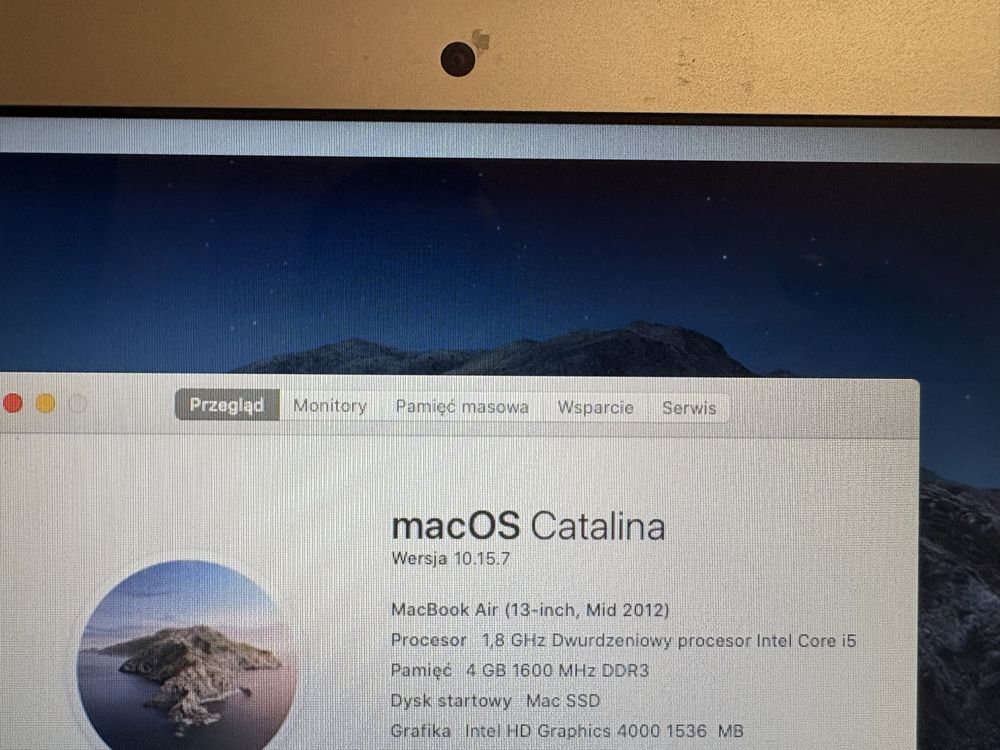 MacBook Air mid 2012 i5