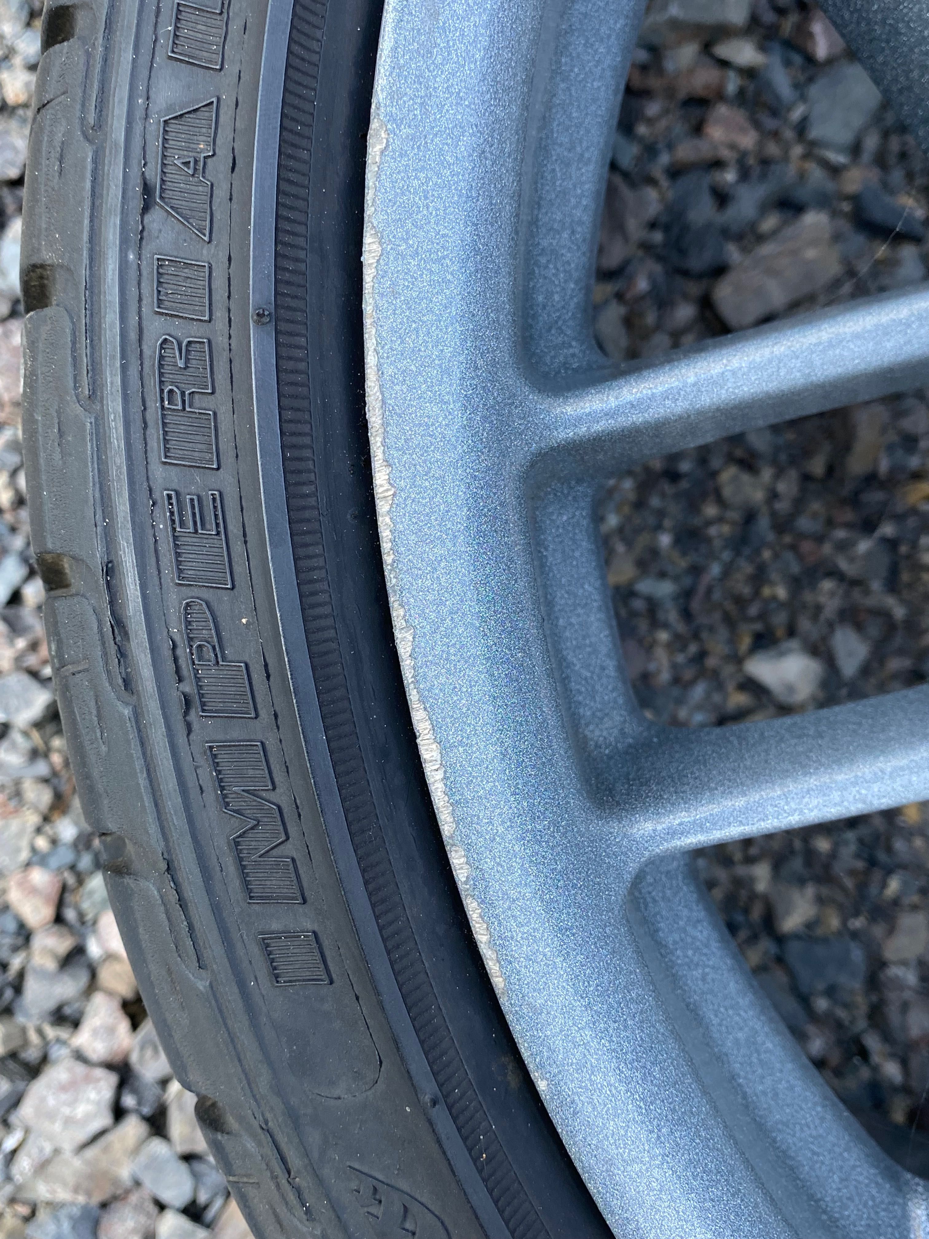 BBS RC300 felgi z oponami.