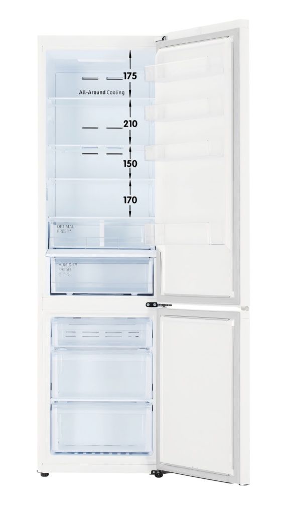 Lodówko-zamrażarka Samsung RB38T677FWW