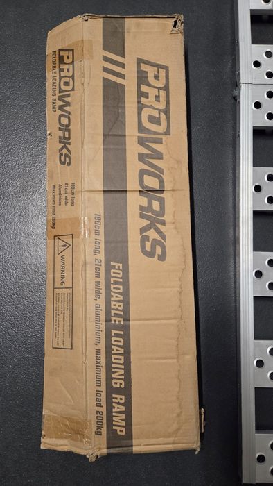 Rampa najazd Proworks 180x21 aluminiowa