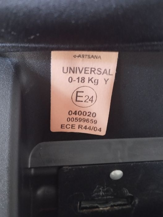Cadeira auto Chicco Eletta Reclinável VERMELHA