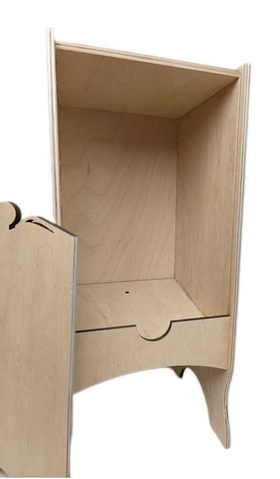 Skrzynka pudełko na sok 5l drewniane