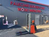 Paleciak elektryczny Linde L 14 Ap 430 cm 1400 kg wózek Linde