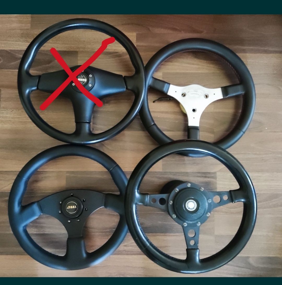 Рули Raid, Momo, Sparco, Victor, OMP, Nardi, JDM, переходники
