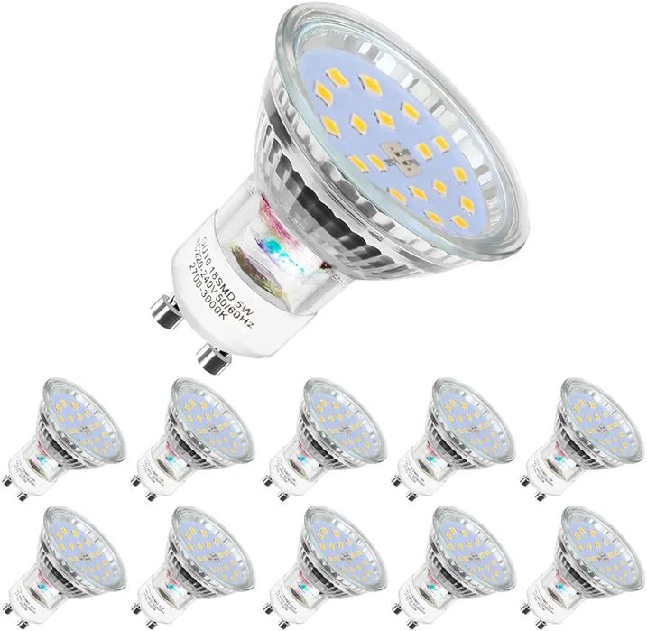 żarówki LED, 5 W zamiennik dla punktu halogenowego 600 lm naturalna bi