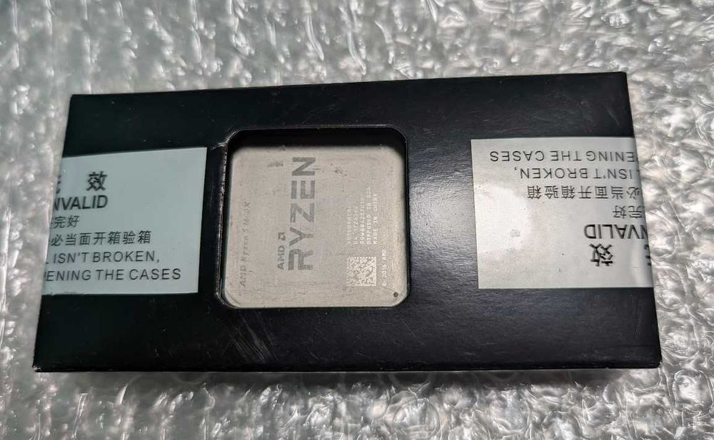 Продам процессор AMD Ryzen 5 1600X, 6 ядер -12 потоков ,сокет АМ4