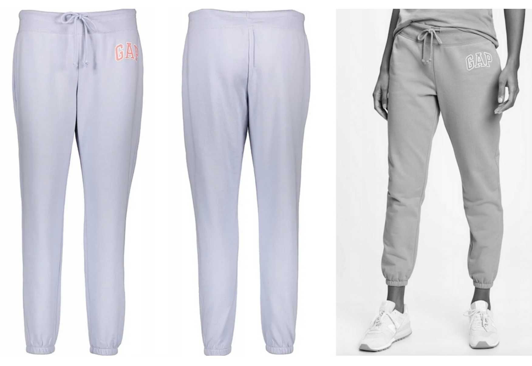 GAP nowe dresy spodnie dresowe joggersy błękitne XL
