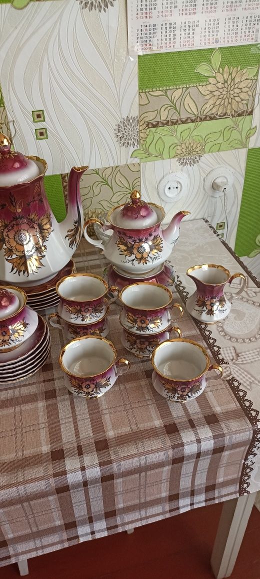 Чайный сервиз "Гранат"