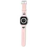 Pasek Karl Lagerfeld 3D Rubber Karl&Choupette Heads na Apple Watch 42/