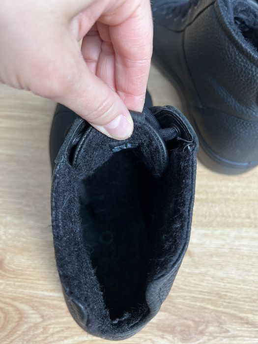 Нові утеплені черевики Ecco 45 р